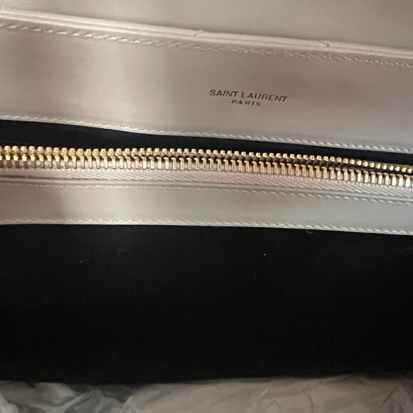 SAINT LAURENT LOULOU | LARGE BEIGE BAG | DISCONTINUED - Picture 6 of 9